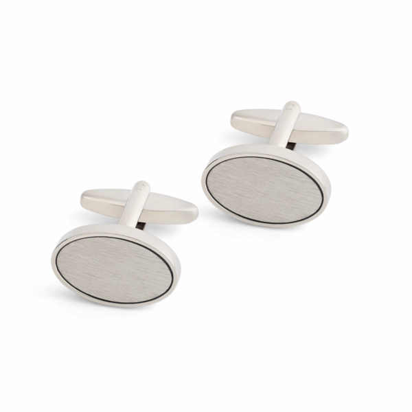 Brushed Inlay with Frame Oval L062 A