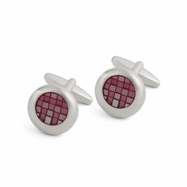 Trans Pink Mosiac Enamel L008 B